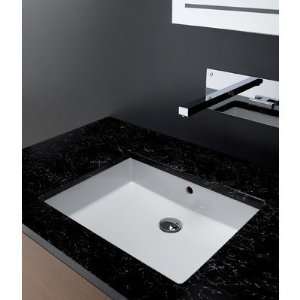    Area Boutique Cubic Bathroom Sink in White