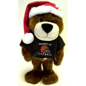  Cleveland Browns NFL Animated Dancing Holiday Bear Sports 
