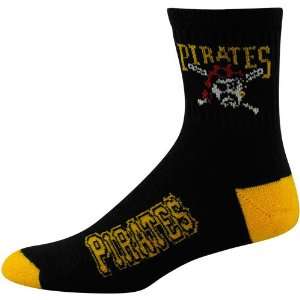    Pittsburgh Pirates Black Team Color Block Socks