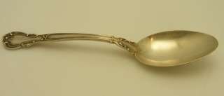 Antique Sterling Silver Flatware Serving Spoon 1895  