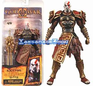Neca God of War Kratos in Ares Armor Mouth Open Figure  