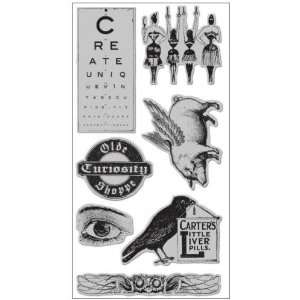 Graphic45 Olde Curiosity Shoppe 1 Cling Stamp (Hampton 