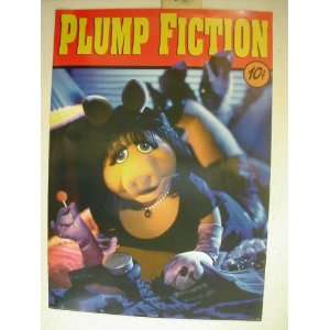  The Muppets Miss Piggy Plump Fiction Poster Ms. Ms