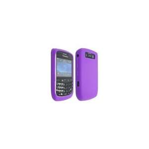  Blackberry Curve 8900 Silicone Skin Case (Purple) Cell 