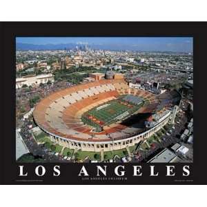   ), Los Angeles Coliseum 12/05, Football Poster Print