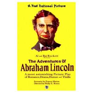  The Dramatic Life of Abraham Lincoln Movie Poster (11 x 17 