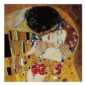  Gustav Klimt   The Kiss (detail)