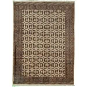   Beige Persian Hand Knotted Wool Shiraz Rug