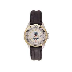  Tampa Bay Rays Ladies All Star Watch W/Leather Band 