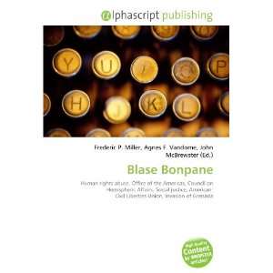  Blase Bonpane (9786134287203) Books