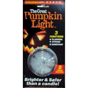 The Great Pumpkin LED Candle Light   3 Functions Flashing 