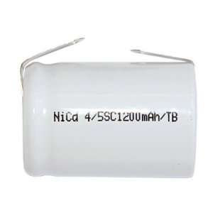    15 pcs 45 Sub C 1200 mAh NiCd Batteries with Tabs Electronics