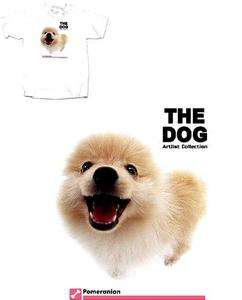 THE DOG ARTLIST COLLECTION t shirt POMERANIAN  