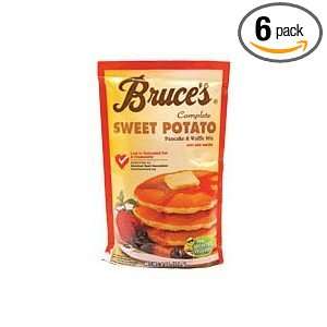 Bruces Sweet Potato Pancake Mix Pack of 6  Grocery 
