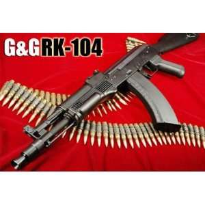  AEG Electric G&G RK104 AK 47 Assault Rifle FPS 285, Metal 