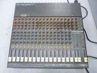 Mackie CR 1604 16 Channel Mic/Line Mixer CR1604  