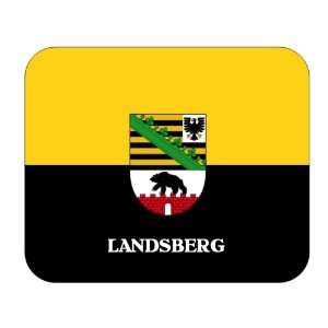  Saxony Anhalt, Landsberg Mouse Pad 