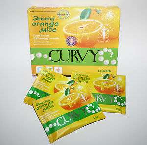 Authentic Curvy Slimming Orange Juice USA Seller Fresh Inventory 