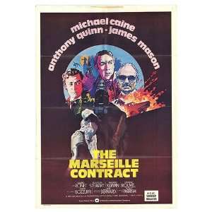  Marseille Contract Original Movie Poster, 27 x 40 (1974 