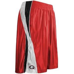  Nike Georgia Bulldogs Red Zone Durasheen Basketball Shorts 