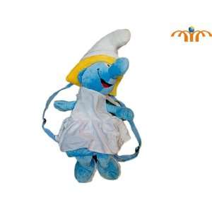  Smurfs Movie Smurfette Plush Backpack for kids Toys 