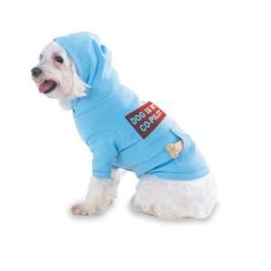 DOG IS MY CO PILOT Hooded (Hoody) T Shirt with pocket for your Dog or 