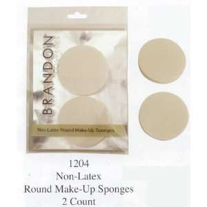  Brandon Non latex Round Make up Sponge 1204 Beauty