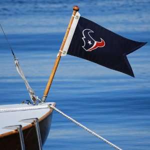   Houston Texans 18.5 x 12 Navy Blue Boat Flag