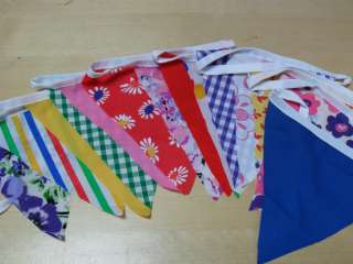 SALE 10FT 3M FABRIC BUNTING NEW DESIGNS £4 FREE P&P  
