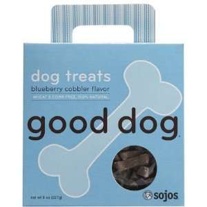  Sojos Good Dog Treats   Blueberry Cobbler   8 oz (Quantity 