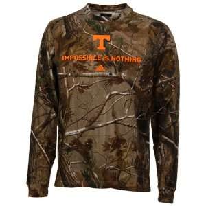NCAA adidas Tennessee Volunteers Camp Scope Out Long Sleeve Premium T 