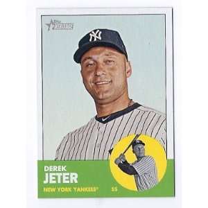  2012 Topps Heritage #20 Derek Jeter New York Yankees 