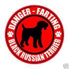 Black Russian Terriers  