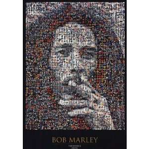  Bob Marley (Mosaic I) Music Poster Print