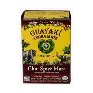 Guayaki Yerba Mate Chai Spice Grocery & Gourmet Food