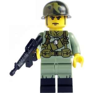   Vietnam U.S. Army Grunt Featuring BrickArms M16 Toys & Games