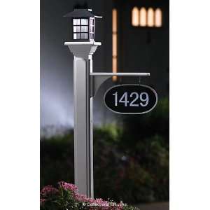  Solar Lamp Post with Address Marker 
