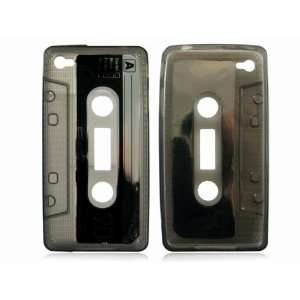  Tape Cassette Soft TPU Case Cover Skin for iPhone 4 4G 4S 