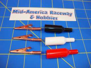 Parma Slot Car Controller Alligator Clips and Boots  