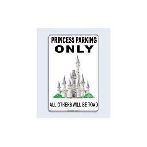  Seaweed Surf Co Princess Parking Only Aluminum Sign 18 