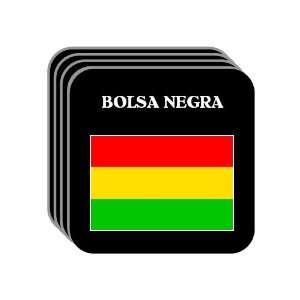  Bolivia   BOLSA NEGRA Set of 4 Mini Mousepad Coasters 
