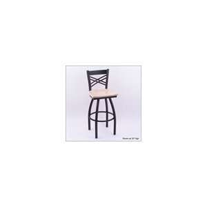 Black Wrinkle Holland Bar Stool Co. Catalina 36 High Wooden Seat 