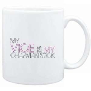  Mug White  my vice is my Chapman Stick  Instruments 