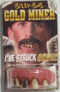 Billy Bob Gold Miner Hillbilly Fake Teeth Costume Acc.  