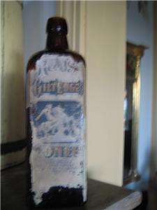 REEDS Tonic 1878 Bitters Medicine bottle w/ label BIM  