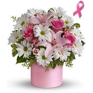  Telefloras Pink Hope and Courage Bouquet