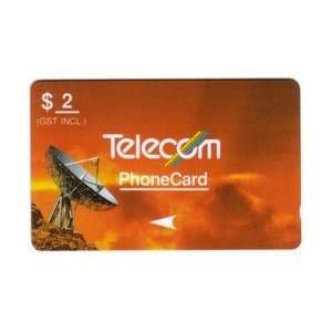  Collectible Phone Card $2. Telecom Satellite Receiver 