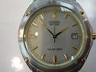 CITIZEN SOLA TECK MENS WATCH QUARTZ STAINLESS S TWO TO