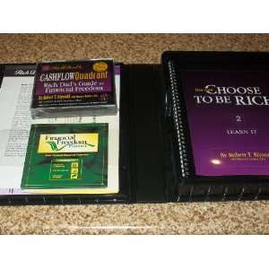RICH DADS YOU CAN CHOOSE TO BE RICH 3 STEP GUIDE TO WEALTH AUDIO CD 2 