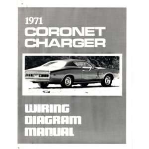  1971 DODGE CHARGER CORONET Wiring Diagrams Schematics 